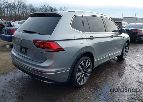 2021 Volkswagen Tiguan 2.0T Sel Premium R-Line z USA, uszkodzony, nr VIN 3VV4B7AX6MM151901